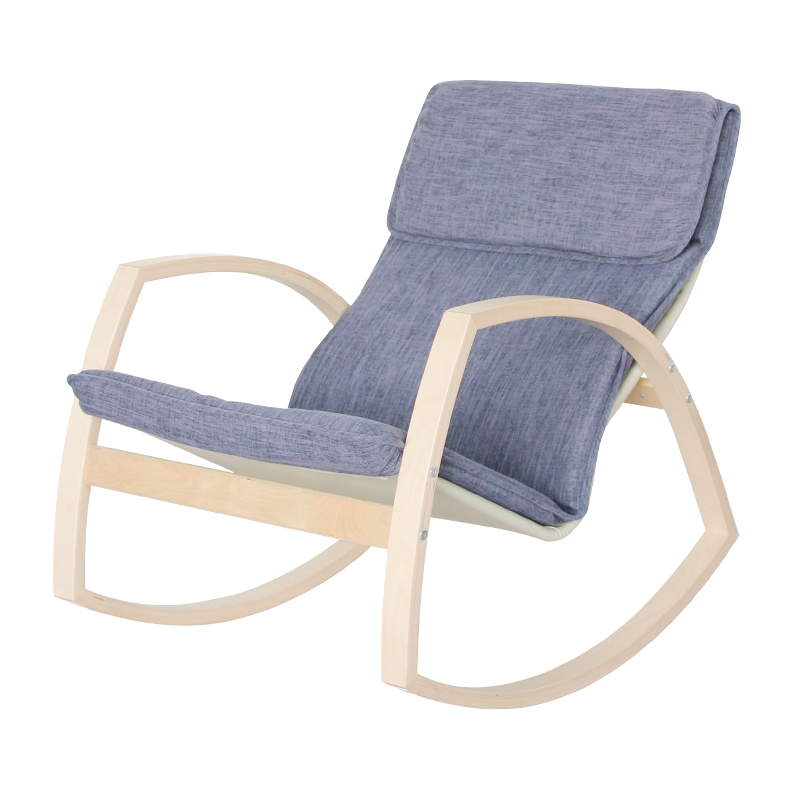 What are the application possibilities of Nordic style rocking chair in outdoor environment?