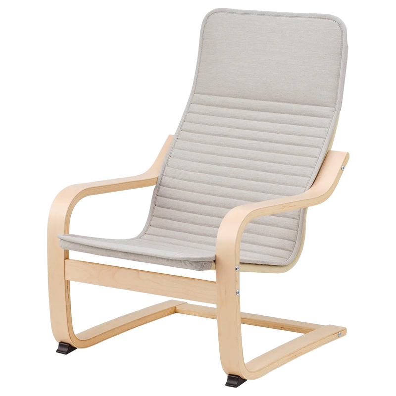 Nordic style lounge chair: simple aesthetics, comfortable experience